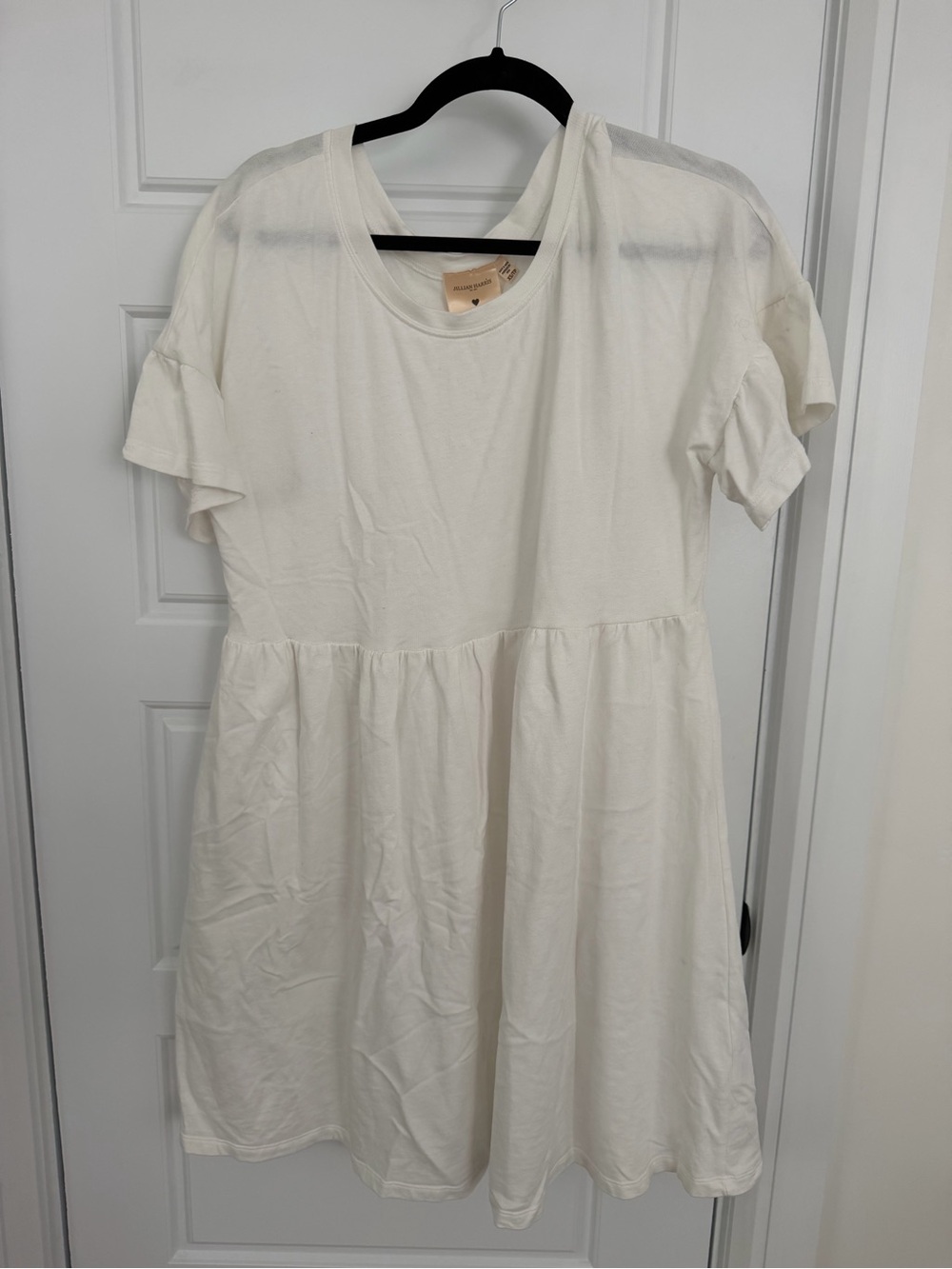 Cream Casual Dress